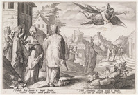KG 02501
<br/>
Metamorfosen: Mercurius wordt verliefd op Herse
<br/>
<em>Goltzius, Hendrick (1558-1617) - atelier van</em>